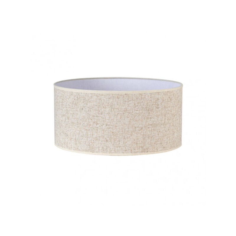 foto del prodotto paralume cilindrico happy m10 lino beige 50dx50dx25h