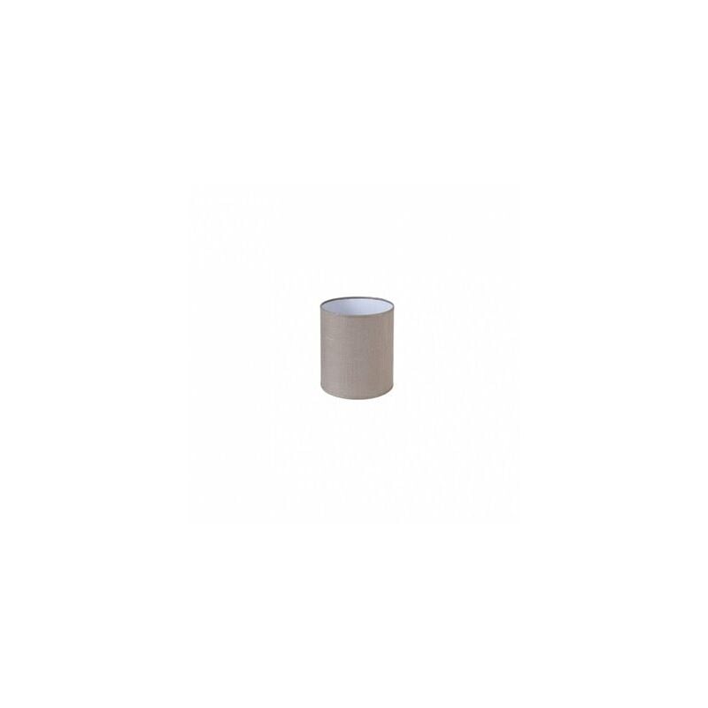 foto del prodotto paralume cilindro happy e27 grigio lino 15dx15dx18h