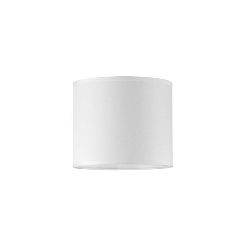 immagine 0 del prodotto paralume cilindro set tessuto bianco d16