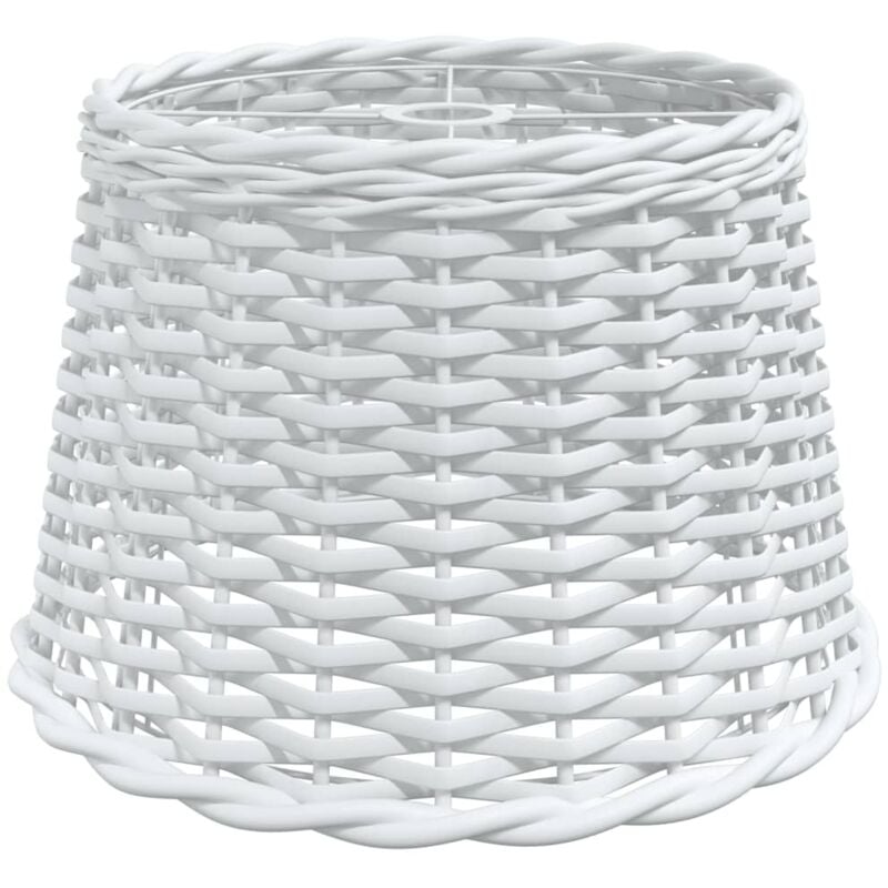 foto del prodotto paralume da soffitto bianco 40x26 cm in vimini - vidaxl