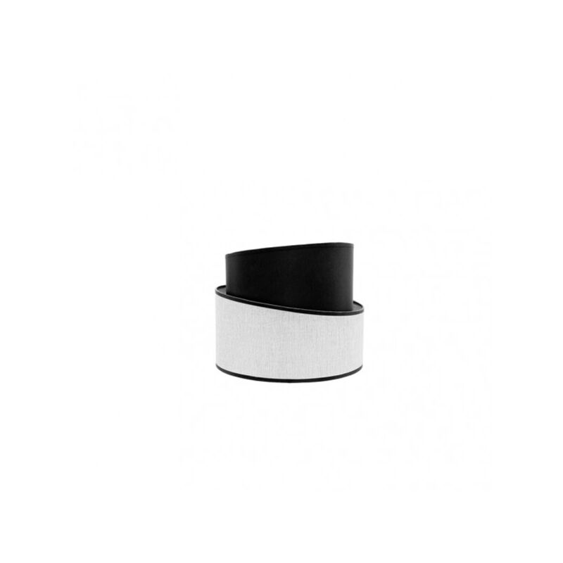 foto del prodotto paralume da tavolo hara e14 bianco/nero 18dx16dx14h