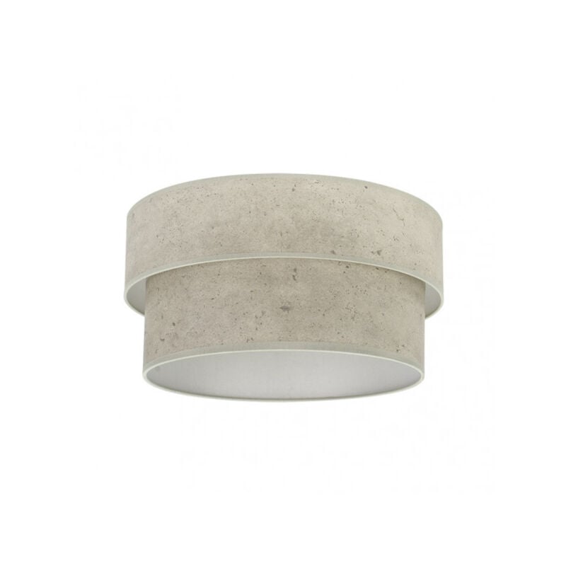 foto del prodotto paralume da terra lounge smile e27 cemento grigio 40dx35dx21h