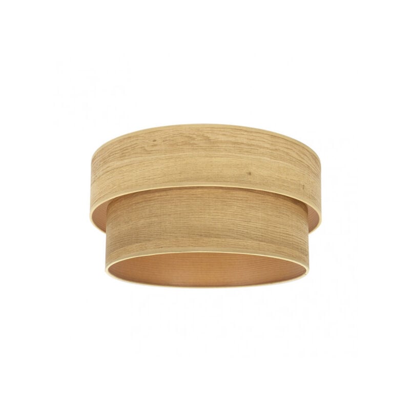 foto del prodotto paralume da terra soggiorno smile e27 legno chiaro 40dx35dx21h