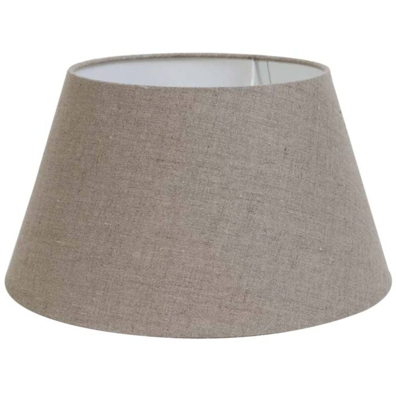 foto del prodotto paralume dark linen grigio tessile light living