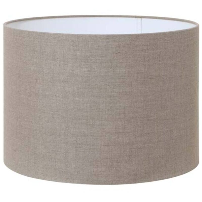 foto del prodotto paralume dark linen grigio tessile light living