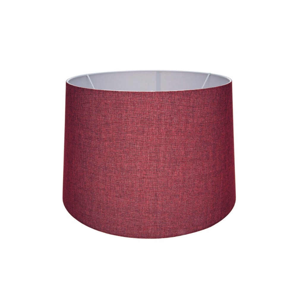 foto del prodotto paralume deco mdl3011 in tessuto rosso h24.5xl38