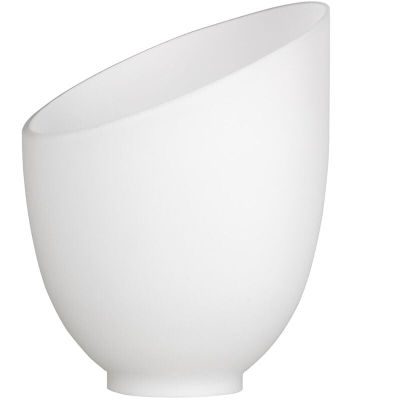 foto del prodotto paralume della lampada nikita white vetro 26 x 12 x 12,5 cm activejet