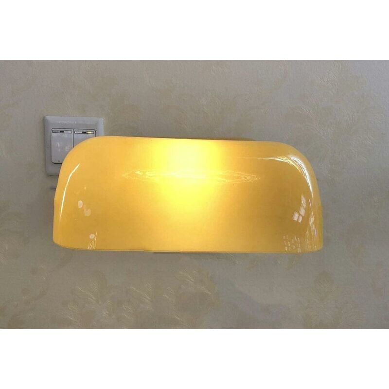 foto del prodotto paralume di ricambio per lampada da banca, lampada da tavolo, paralume in vetro, multicolore, paralume di ricambio in vetro per lampada da scrivania