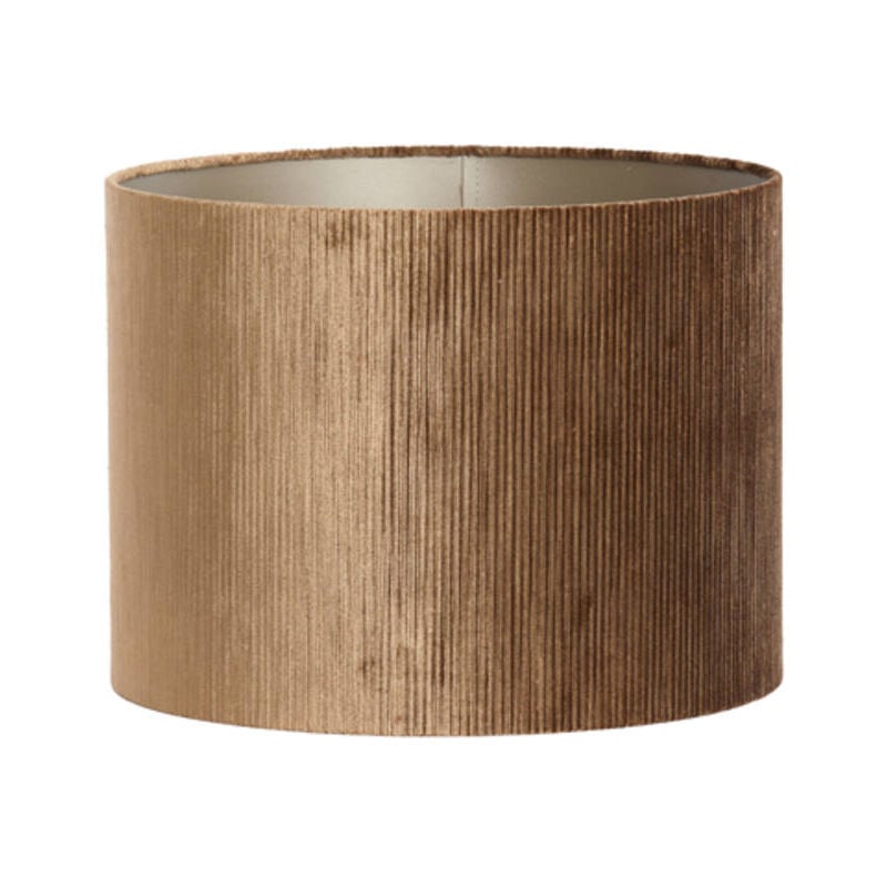 foto del prodotto paralume flair marrone tessile 30cm light living