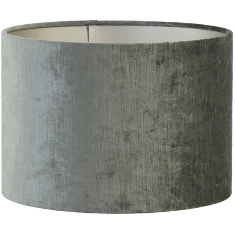 foto del prodotto paralume gemstone grigio tessile 25cm light living