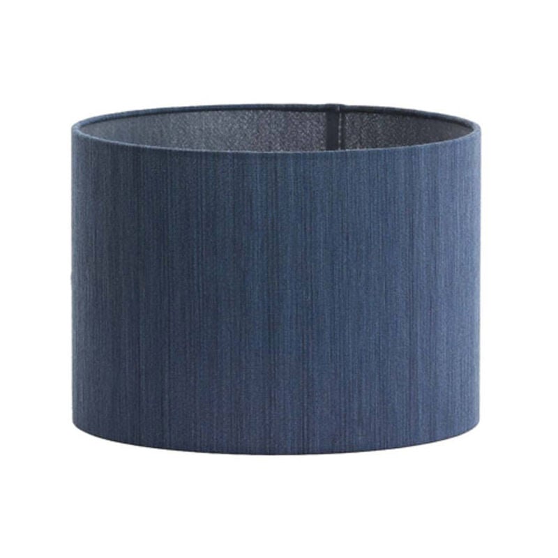foto del prodotto paralume harper blu tessile 25cm e27 light living