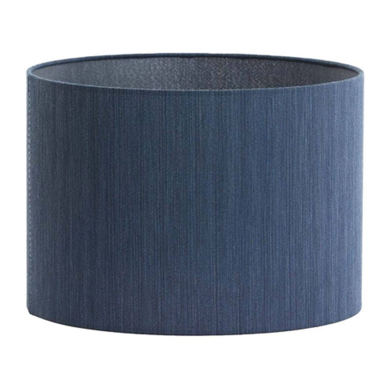 foto del prodotto paralume harper blu tessile 30cm e27 light living