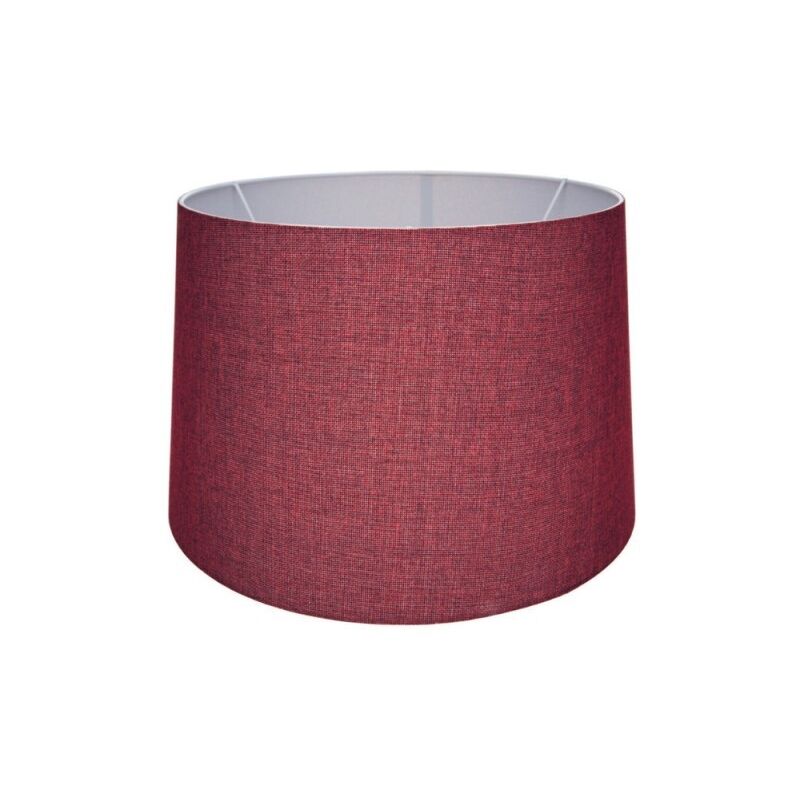 foto del prodotto paralume in tessuto colore rosso deco mdl3011