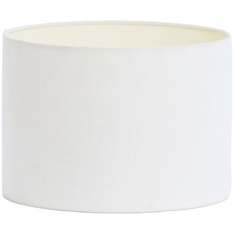 foto del prodotto paralume - livigno - bianco - tessile - ø 30cm - - light&amp;living