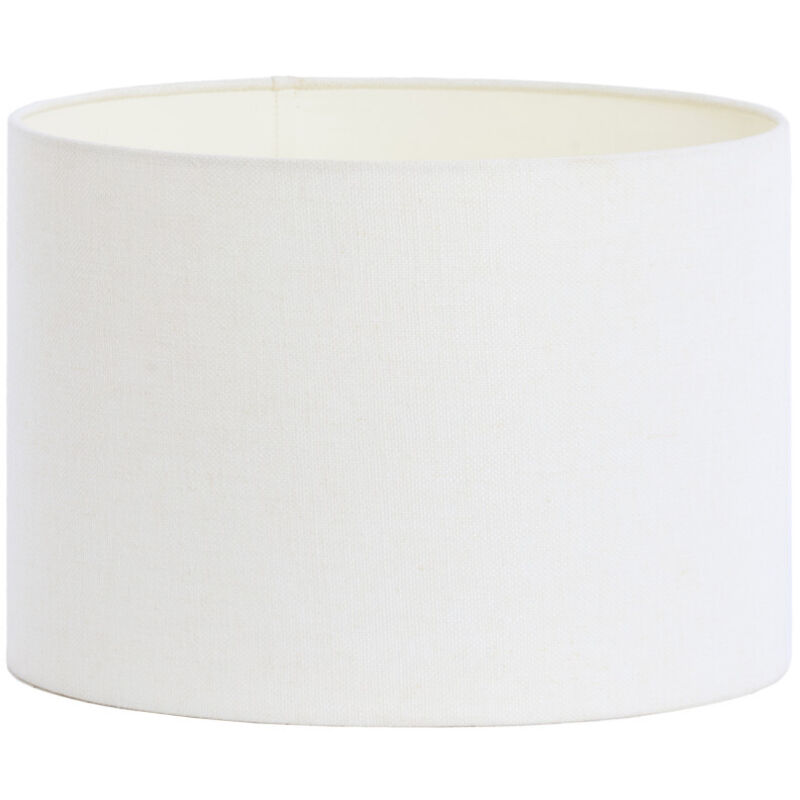 foto del prodotto paralume - livigno - bianco - tessile - ø 34cm - - light&amp;living