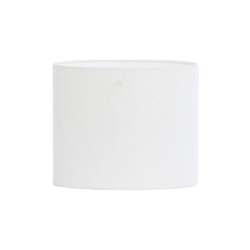 foto del prodotto paralume livigno bianco tessile e27 light living