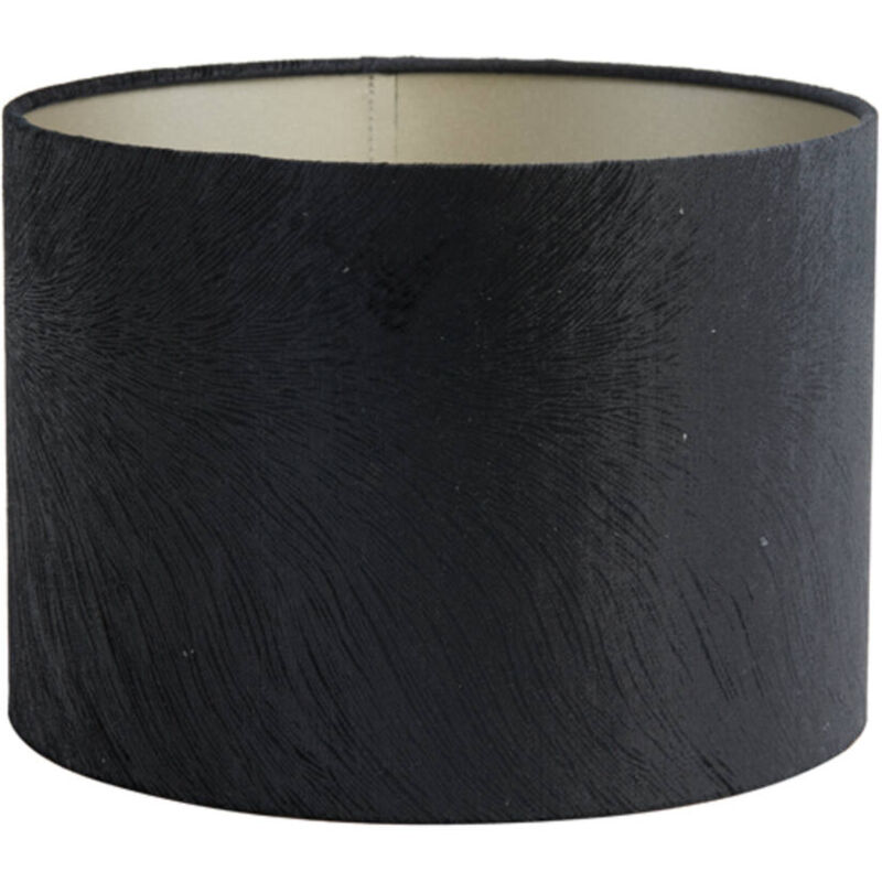 foto del prodotto paralume lubis nero tessile 40cm e27 light living