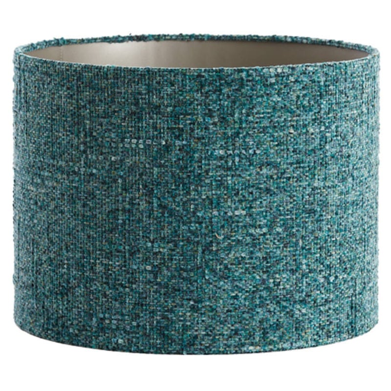 foto del prodotto paralume osire blu tessile 40cm e27 light living
