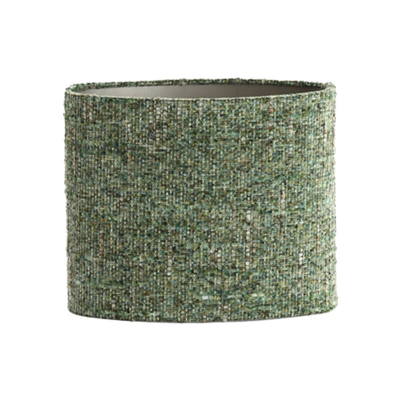 foto del prodotto paralume osire verde tessile e27 light living
