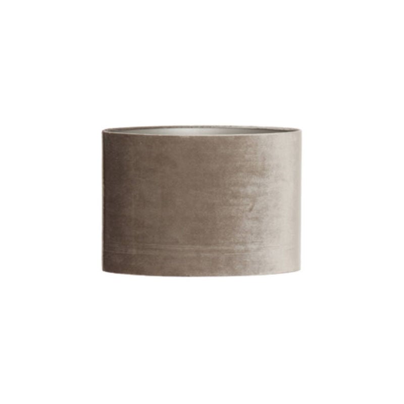 foto del prodotto paralume palata marrone tessile e27 light living