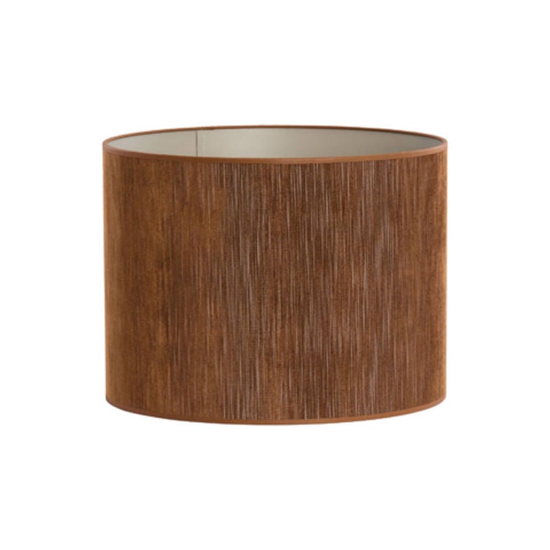foto del prodotto paralume penny marrone tessile 25cm light living