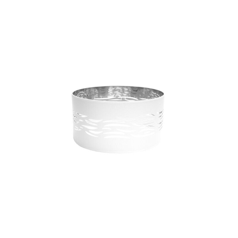 foto del prodotto paralume per lampada a sospensione fog 1xe27 bianco-argento 40dx40dx20h