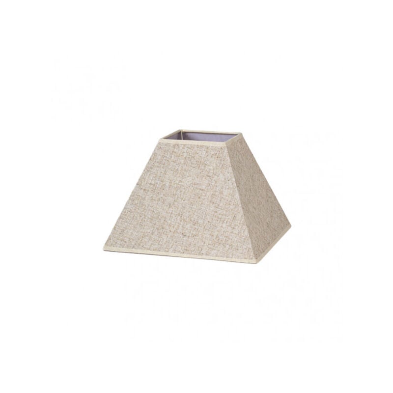 foto del prodotto paralume piramide tenorio e27 lino beige 35dx15dx25h