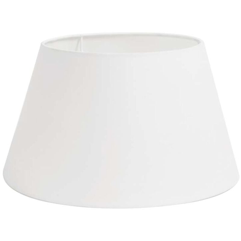 foto del prodotto paralume polycotton bianco tessile light living
