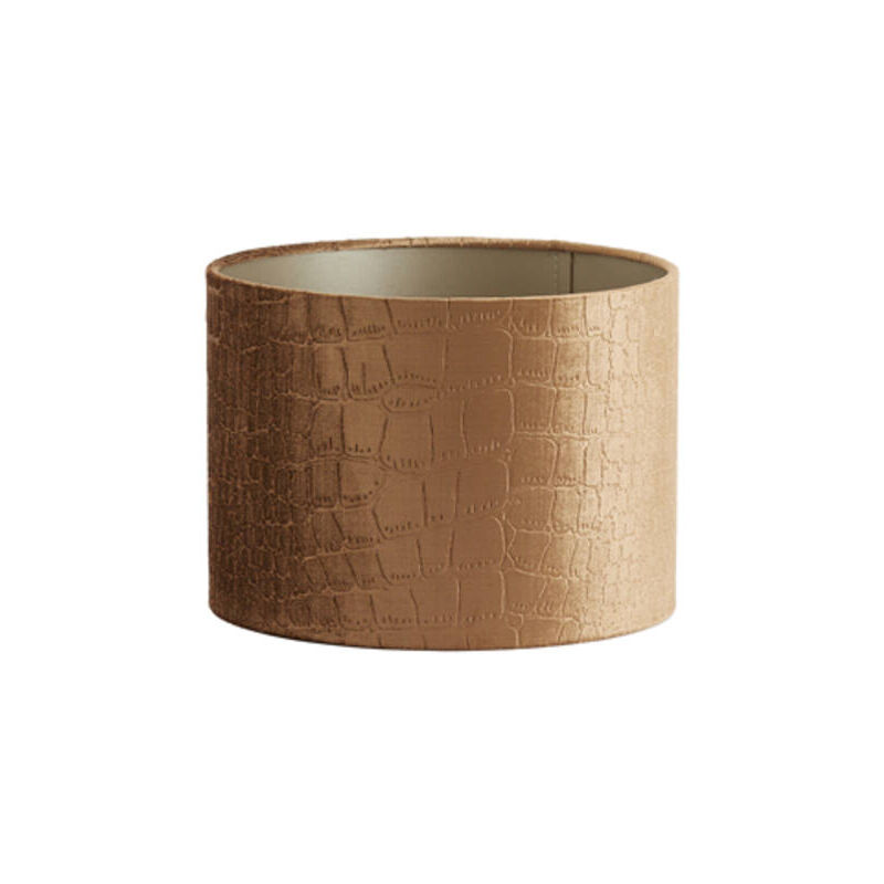 foto del prodotto paralume praya marrone tessile 25cm light living