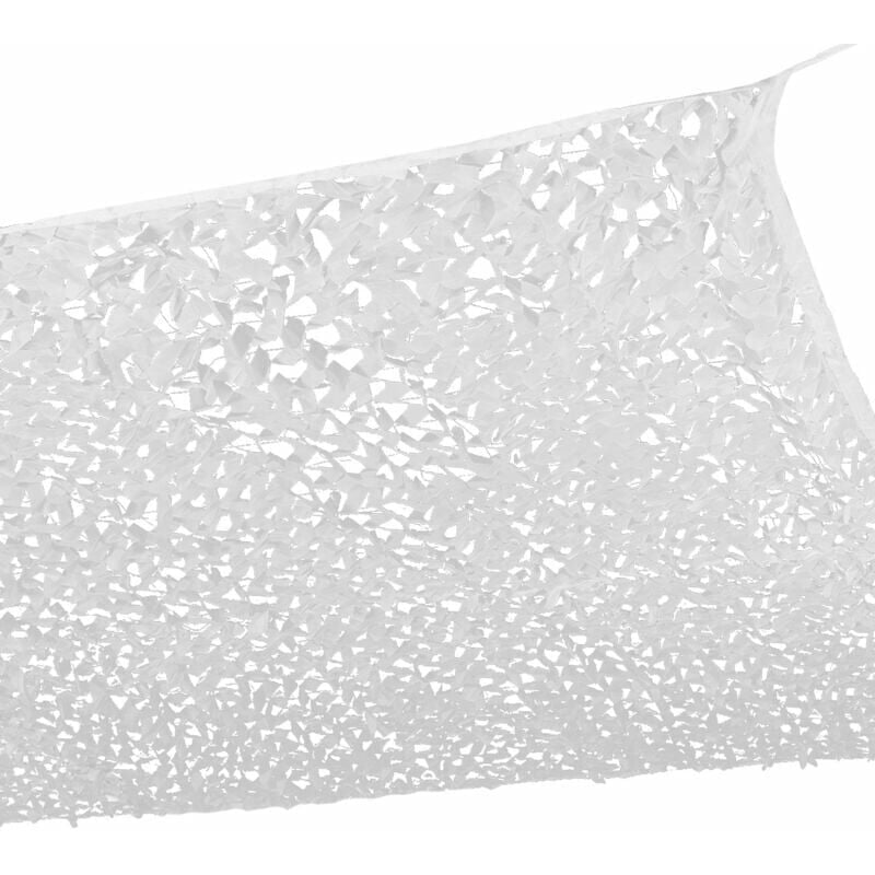 immagine 0 del prodotto paralume rettangolare a vela design mimetico 3x4 m bianco