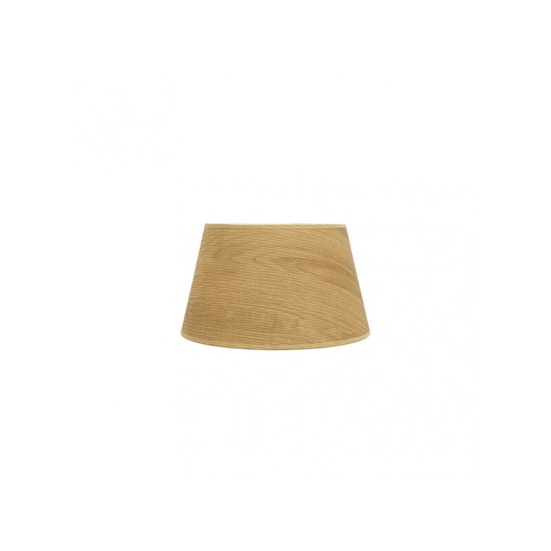 foto del prodotto paralume salma e27 legno chiaro 25dx20dx15h conica