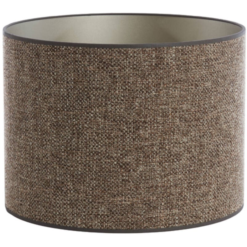 foto del prodotto paralume saverna marrone tessile 40cm light living