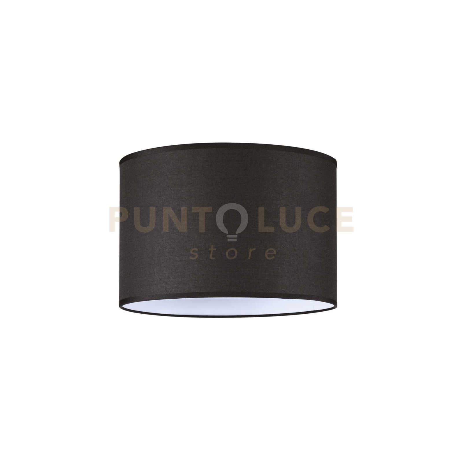 foto del prodotto paralume set up paralume cilindro d30 nero