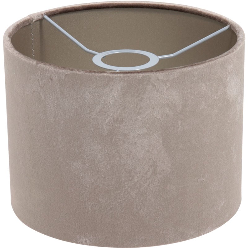 foto del prodotto paralume - shade - argento - velluto - 20cm - e27 - steinhauer