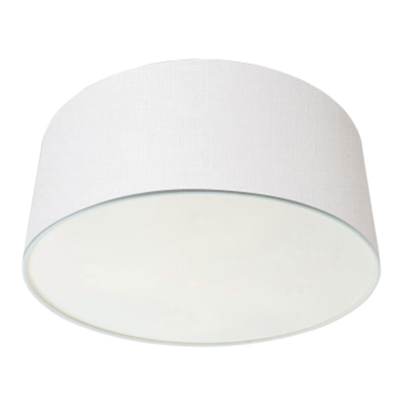 foto del prodotto paralume shade bianco lino 50cm e27 steinhauer