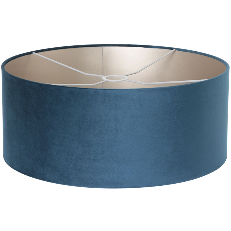 foto del prodotto paralume shade blu velluto 50cm e27 steinhauer