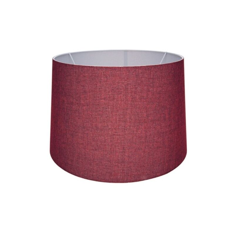 foto del prodotto paralume tessuto rosso deco mdl3011