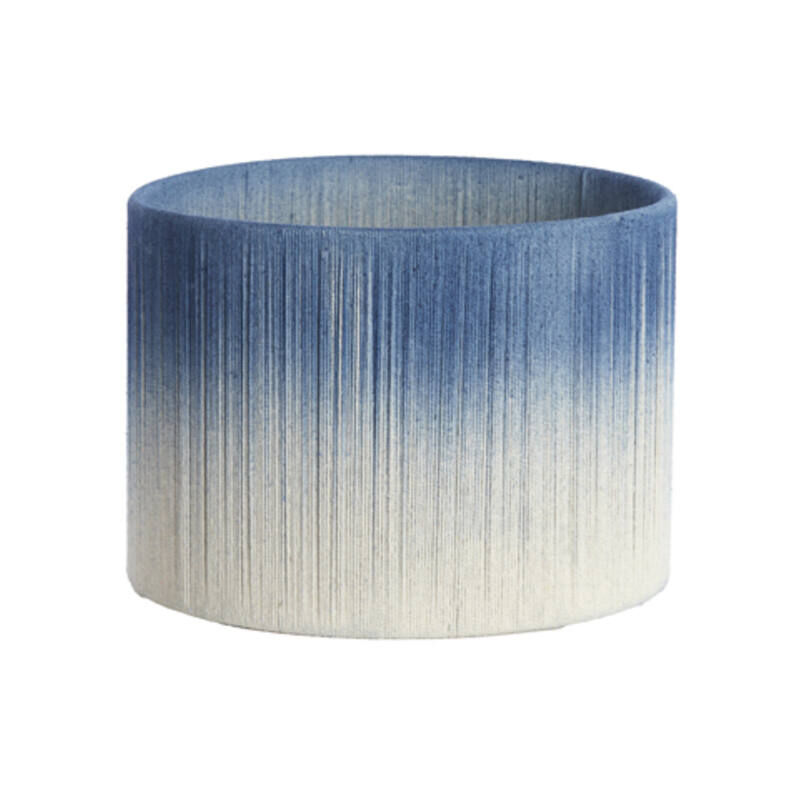 foto del prodotto paralume tossa blu tessile 25cm e27 light living