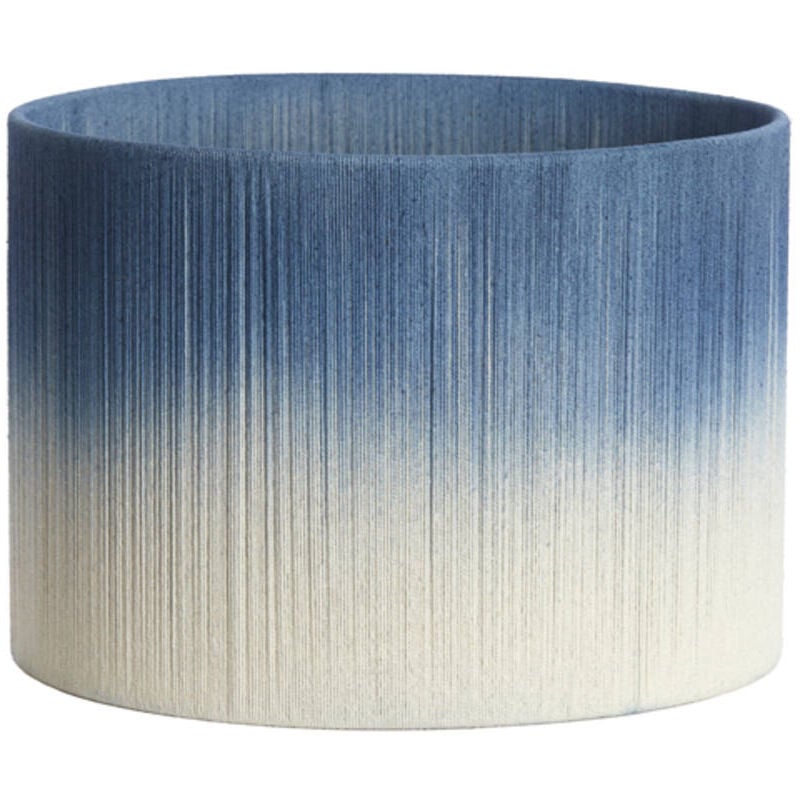 foto del prodotto paralume tossa blu tessile 35cm e27 light living