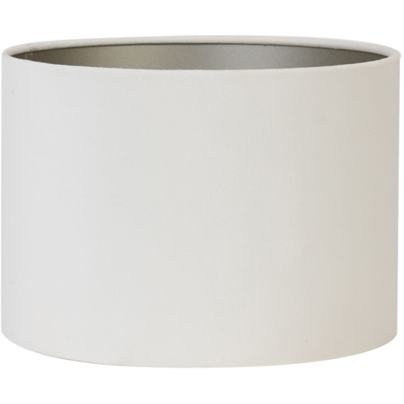 foto del prodotto paralume velours bianco tessile 30cm light living