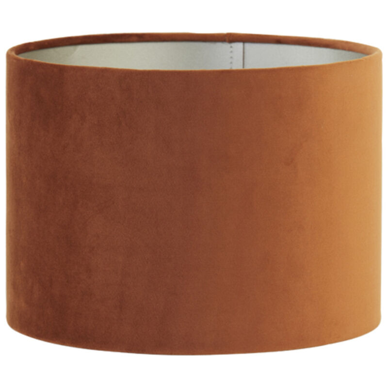 foto del prodotto paralume velours rosso tessile 30cm light living