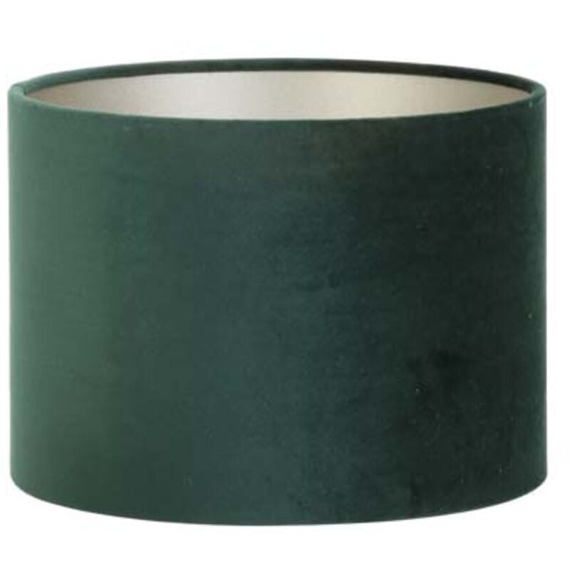 foto del prodotto paralume velours verde tessile 30cm light living