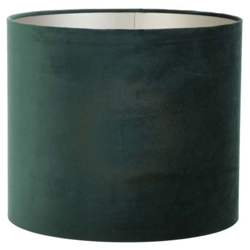 foto del prodotto paralume velours verde tessile 35cm light living