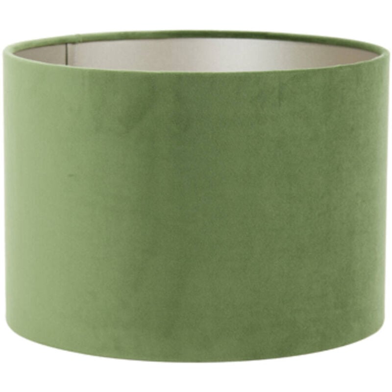 foto del prodotto paralume velours verde tessile 40cm light living