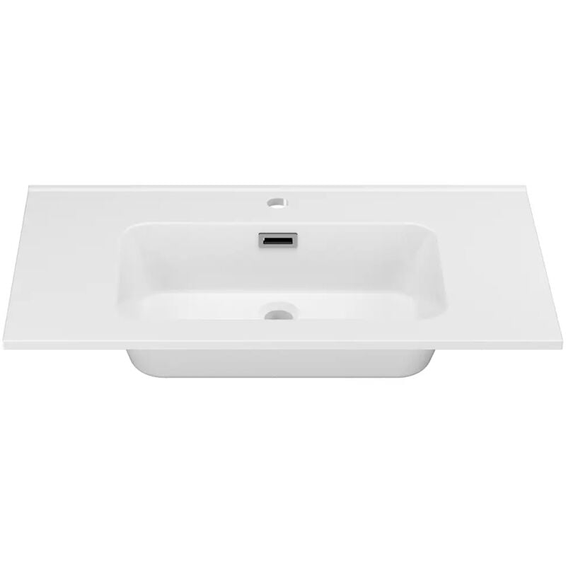 foto del prodotto parama lavabo da incasso 121x46cm in resina minerale mod. vael
