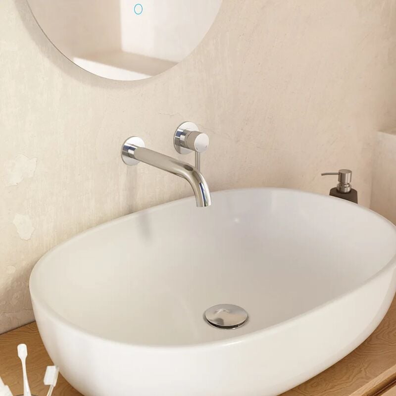 foto del prodotto parama miscelatore lavabo ad incasso in ottone cromato mod. bette
