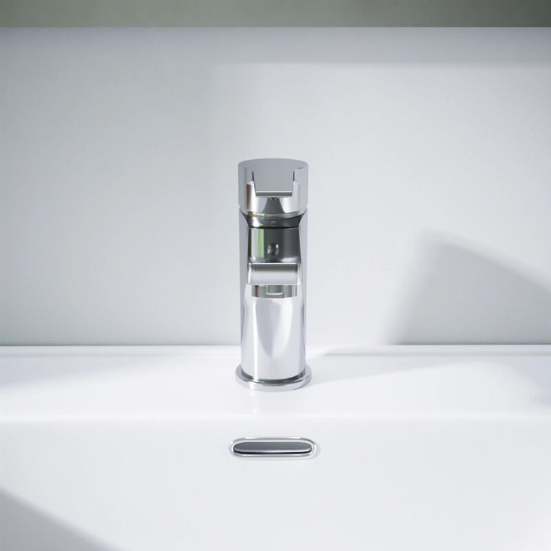 foto del prodotto parama miscelatore lavabo senza scarico in ottone cromato mod. sophia