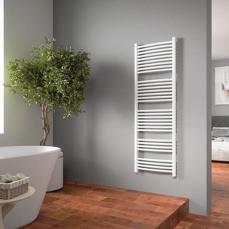 foto del prodotto parama termoarredo scaldasalviette idraulico 1500x550 bianco interasse 500 mod. orione