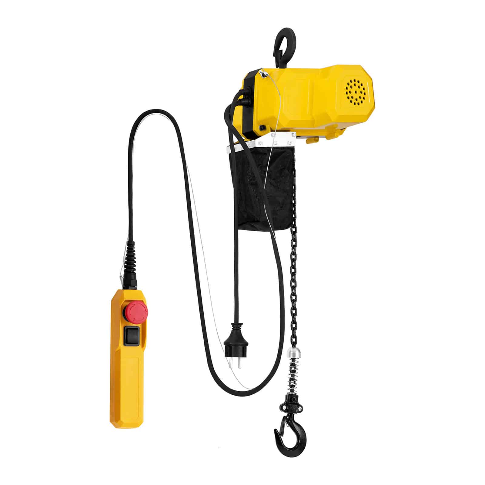 foto del prodotto paranco a catena paranco elettrico a catena paranco elettrico a catena capacit di carico 150 kg, potenza motore 240 w, altezza di sollevamento 3 m 14 0007172