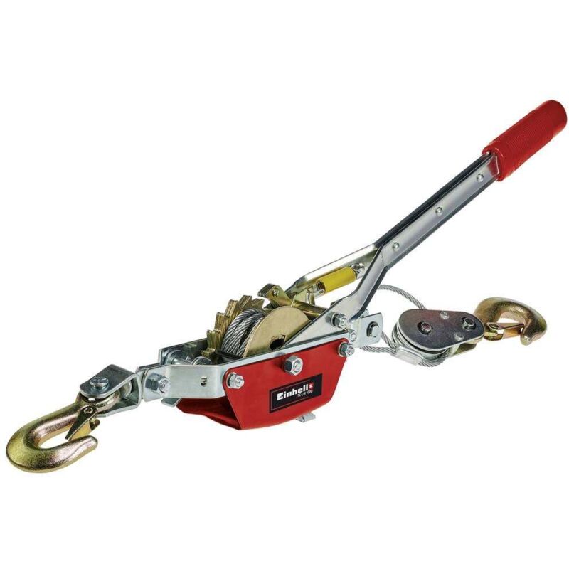 foto del prodotto paranco a leva manuale 2260140 trazione avvolgimento 500 kg einhell